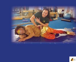 Un operatore Shiatsu Anma al Cirque-du-Soleil